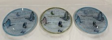 Butterfly Glass Plates 8"