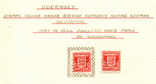 Guernsey occupation 2 x - guernsey,