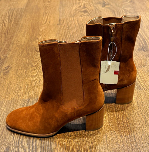 Högl brown suede chelsea - högl,