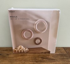 NEXT Mirrors Boucle Set Of 3