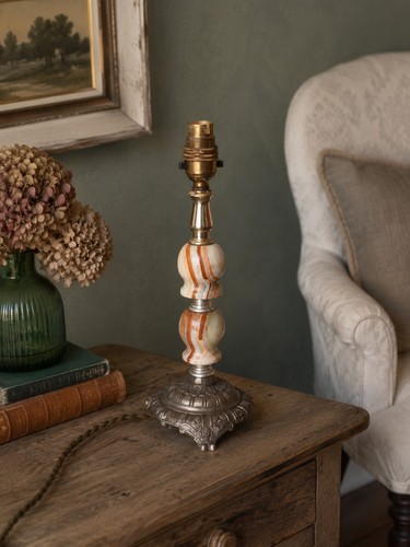Vintage table lamp brass - vintage,