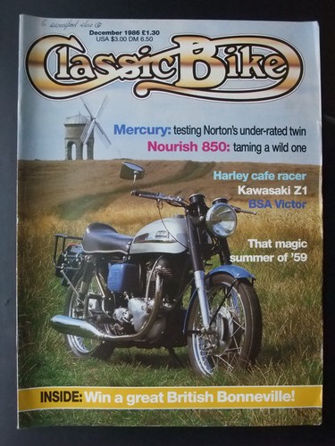 Classic bike dec - bike, norton
