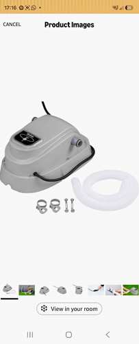 Bestway pool heater 2800 - heater, w