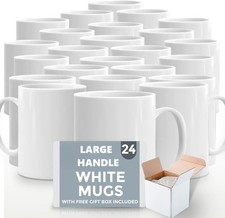 24Pcs Sublimation Mugs 11oz