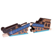 Bigjigs Rail Shipwreck Pirate