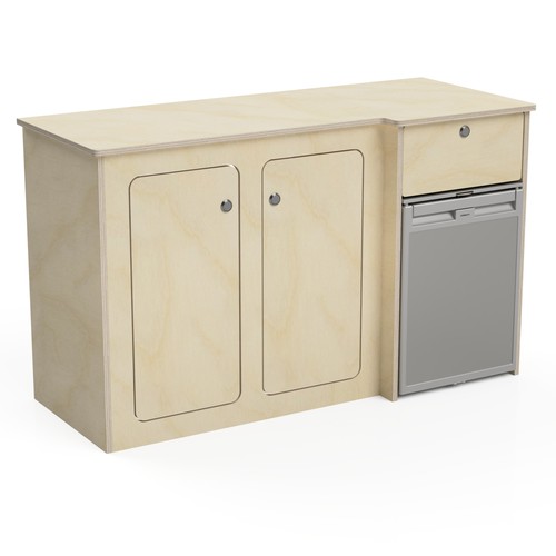 Campervan kitchen pod 103 - pod, rh