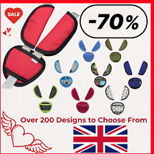 Baby Car Seat and Pushchair Belts Crotch Cover Harness Shoulder Straps Pads 3pcs