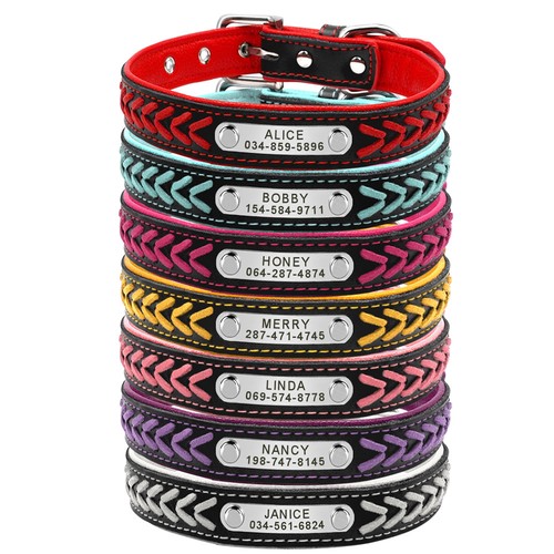 Braided leather padded - braided,