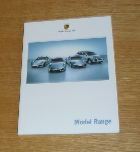 Porsche range brochure - 2006,
