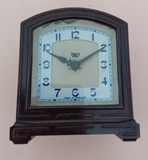 Small Vintage early plastic Smith electric  Mantle Alarm Clock  for restoration