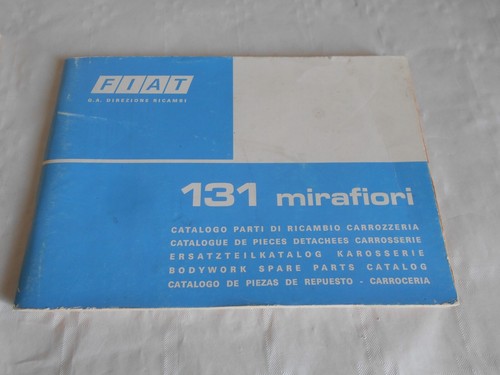 Vintage genuine fiat 131 - vintage,