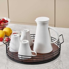 Eden & Willow Round Metal