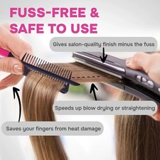 V Shape Hair Straightening