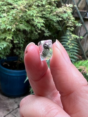 Herkimer diamond double - double, water