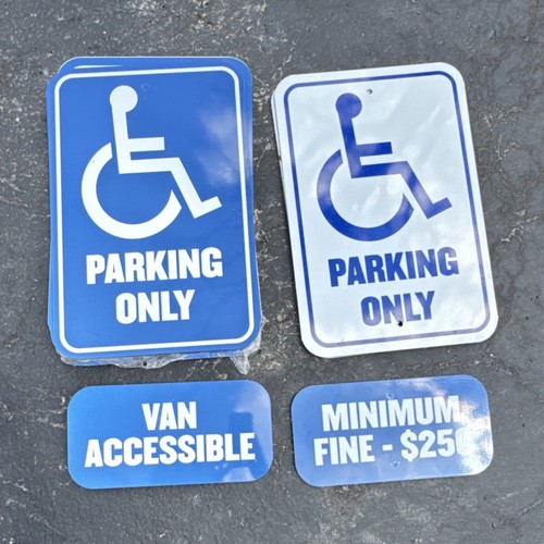 Handicap parking only - parking,