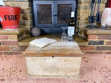 Old Antique Pine Chest