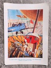 Antique 1920s British Biplane