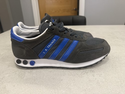 Adidas trainer grey blue - la, grey/blue