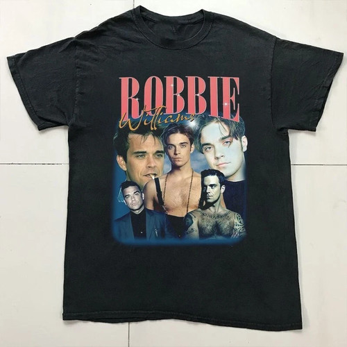 Robbie williams shirt - robbie, t-shirt