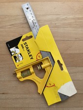 Stanley Combination Square Metric Imperial Die Cast Metal 12" 300mm LABEL DAMAGE