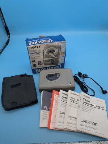 Sony walkman fx271 cassette - wm-fx271,