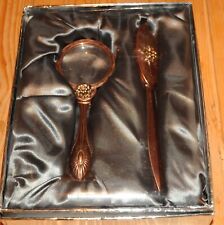 Argento SC Swarovski Crystals Card Holder, Letter Opener & Magnifying Glass