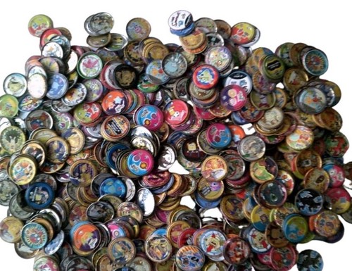 Assorted metal pogs - 50,