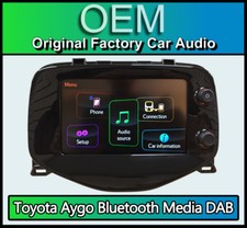Toyota Aygo car stereo, Bluetooth DAB Radio Media Touch Screen, 86140-0H020