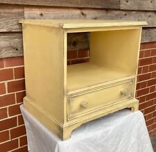 Shabby Chic pretty hand painted pine TV or hi-fi cabinet