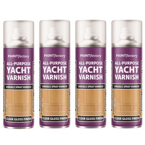 Clear yacht varnish spray - 4,