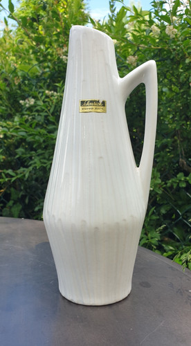 Pottery vase pitcher scheurich - pottery,