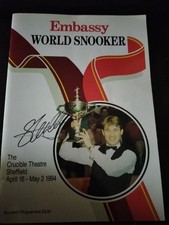 1994 WORLD SNOOKER PROGRAMME