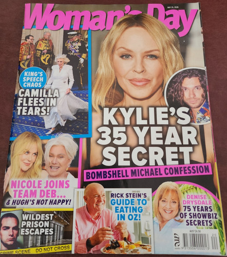 Wday magazine kylie minogue - magazine,