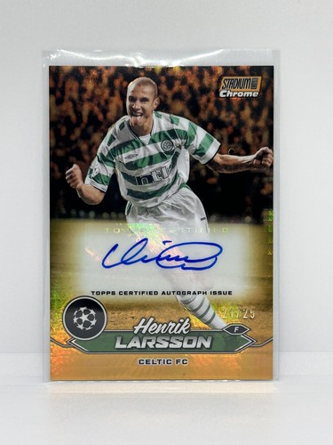 Henrik larsson auto 2023 - auto, /25