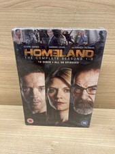 Homeland The Complete Series 1-3 DVD Box Set 12 DISCS New & Sealed