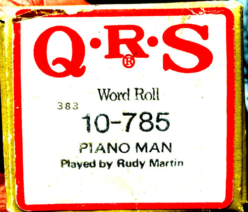 Qrs word roll billy - qrs,