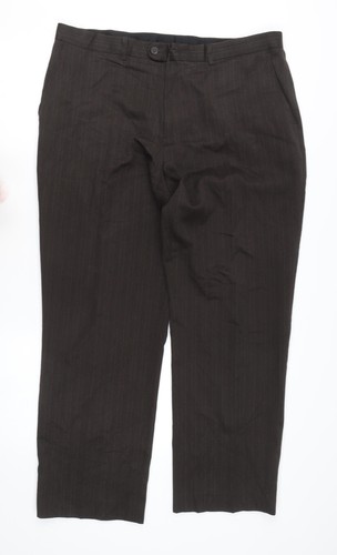 Matalan men brown pinstripe - matalan, men's