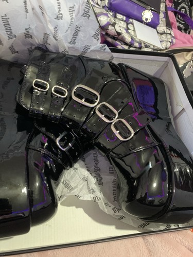 Demonia platform boots - demonia, concord