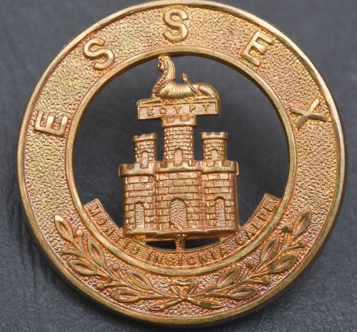 Essex regiment helmet plate - ~,