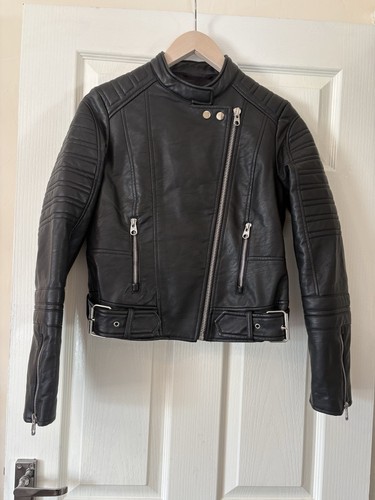 Pull bear black faux - &,