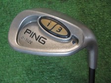 PING i/3 O-SIZE BLACK DOT LOB WEDGE, PING GRIP + 350 SERIES STIFF FLEX GRAPHITE
