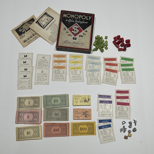 Monopoly 1930s 1940 s - 1930s, 1940’s