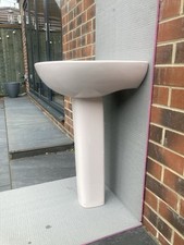 Pink Toilet And Basin Set