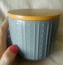 Jeff Banks Storage Jar Bamboo Lid Pour La Maison Range