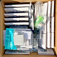 JOB LOT modern electrical fittings. Switches sockets etc. Used but immaculate