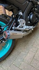 Scorpion Red Power Exhaust Yamaha MT-125 2021-2024