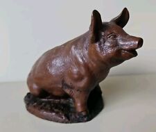 Pig Ornament Figurine 11.5cm