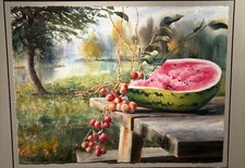 Watermelon on the Table / Huge