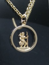 9ct Gold Cut Out Round Ring St