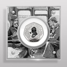 Sherlock Holmes 50p 221b Coin